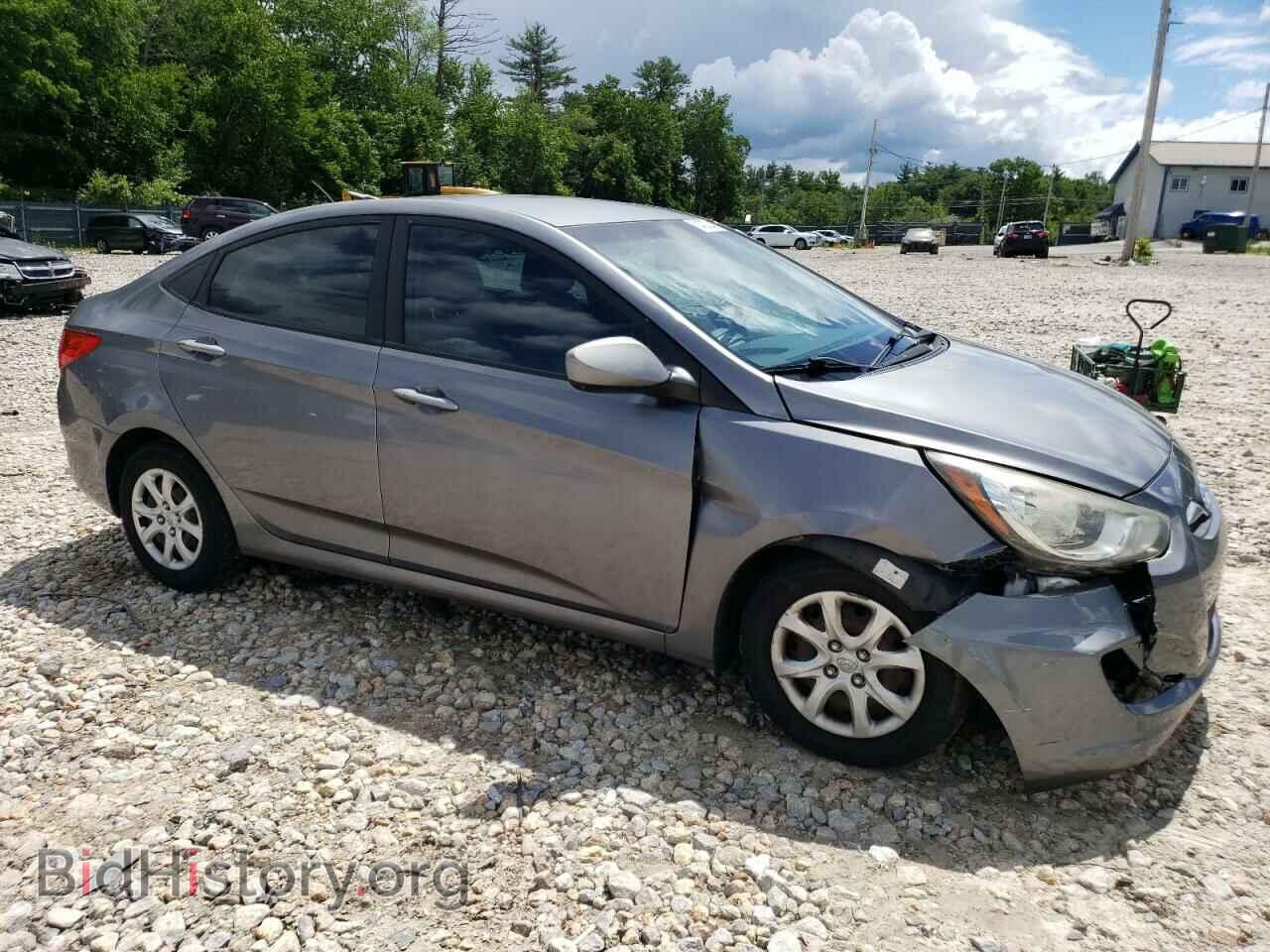 2013 HYUNDAI ACCENT - VIN: KMHCT4AE3DU491552 - Фото 4