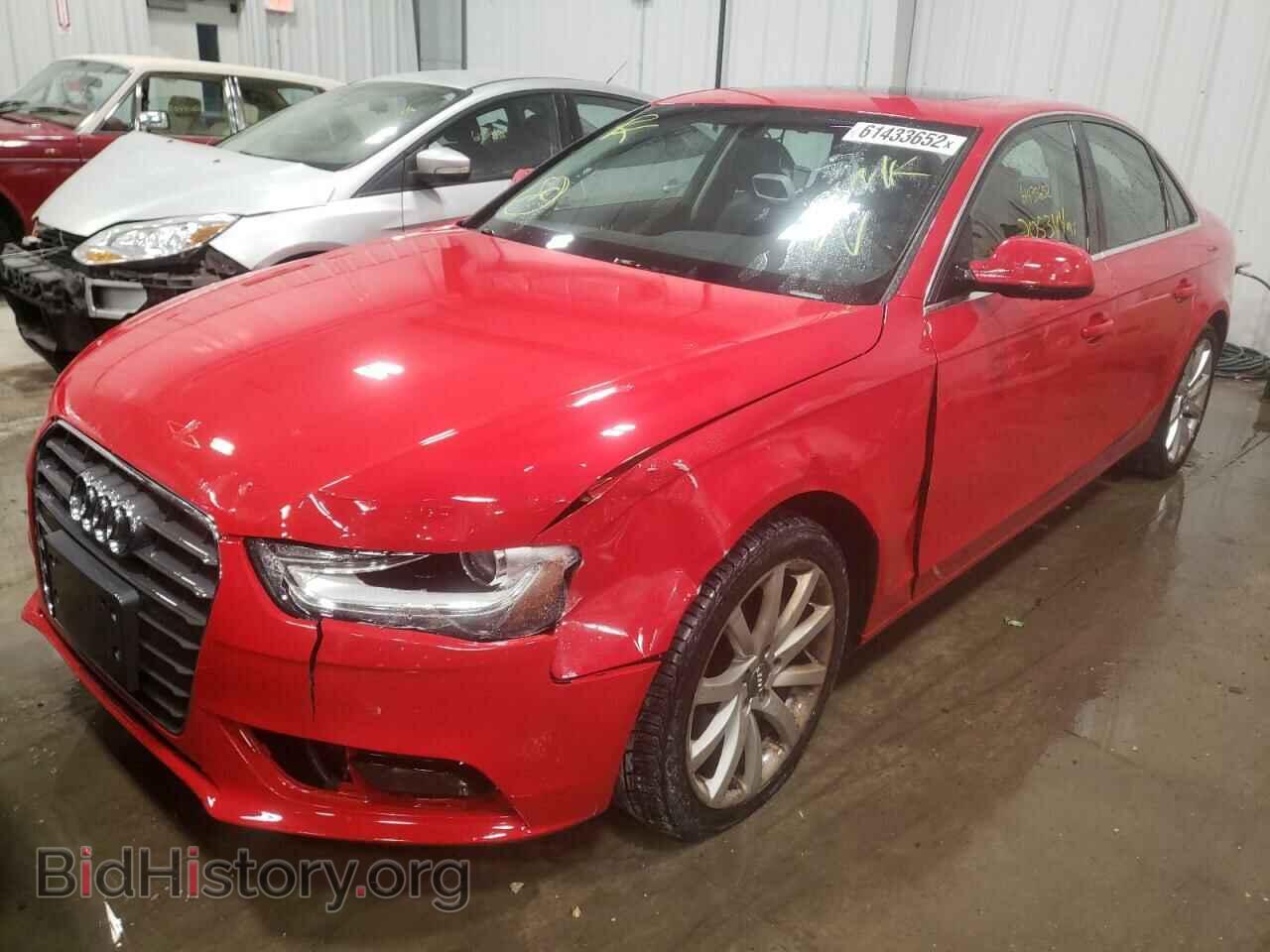 2013 AUDI A4 - VIN: WAUFFAFL0DN032436 - Фото 2