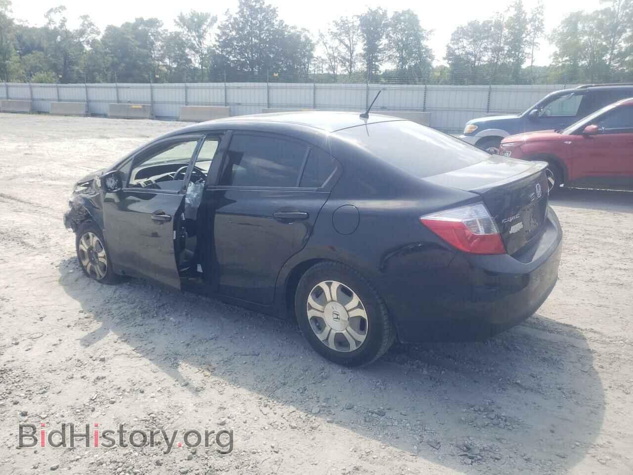 2012 HONDA CIVIC - VIN: JHMFB4F28CS007001 - Фото 2