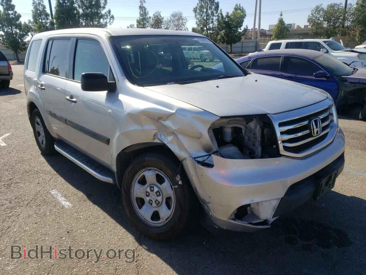 Photo 5FNYF3H21DB025926 - HONDA PILOT 2013
