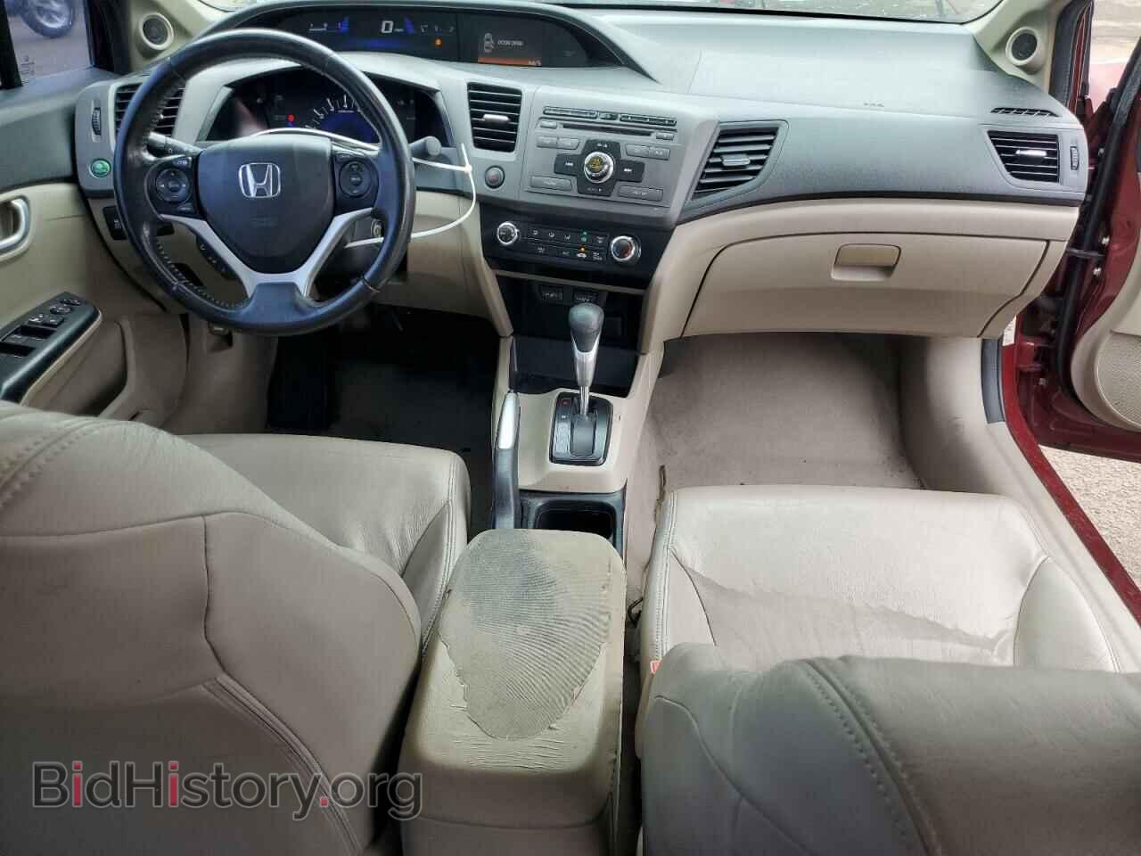2012 HONDA CIVIC - VIN: 2HGFB2F9XCH592725 - Фото 8
