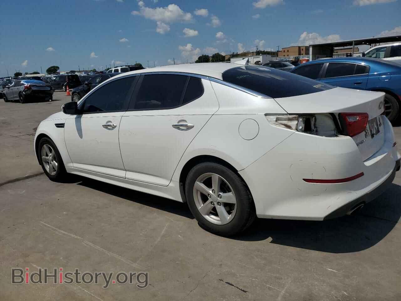 2015 KIA OPTIMA - VIN: KNAGM4A75F5651073 - Фото 2