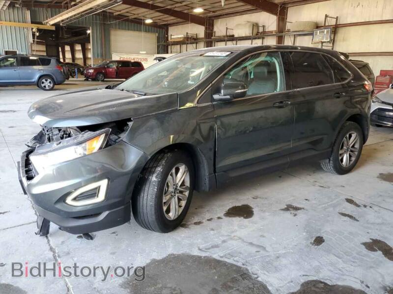 2015 Ford EDGE SEL (VIN 2FMTK3J91FBB59313) — photo 1 of 15, Copart, damage: front end