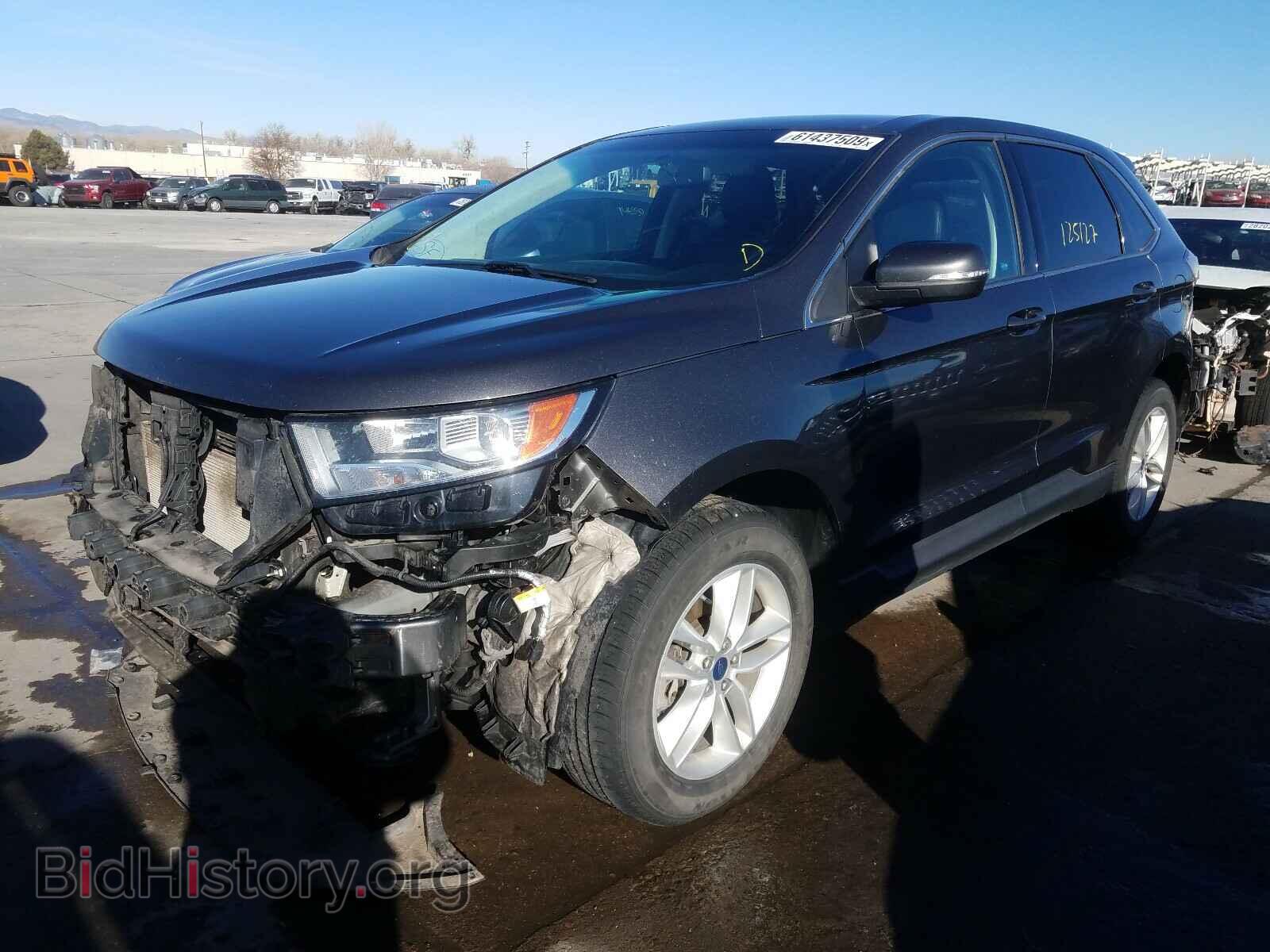 2015 FORD EDGE - VIN: 2FMTK4J84FBB51218 - Фото 2