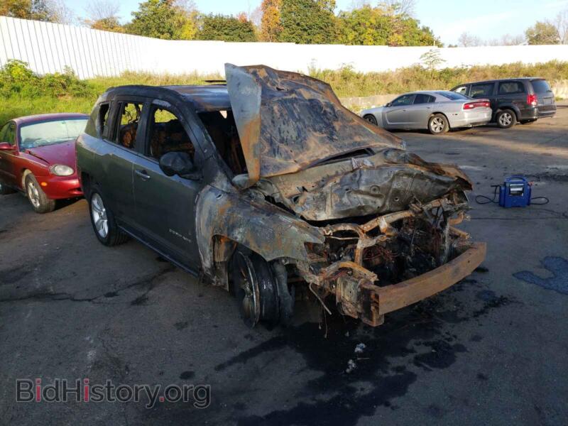 2012 Jeep COMPASS Compass SP (VIN 1C4NJDBBXCD603284) — photo 1 of 10, Copart, damage: burn