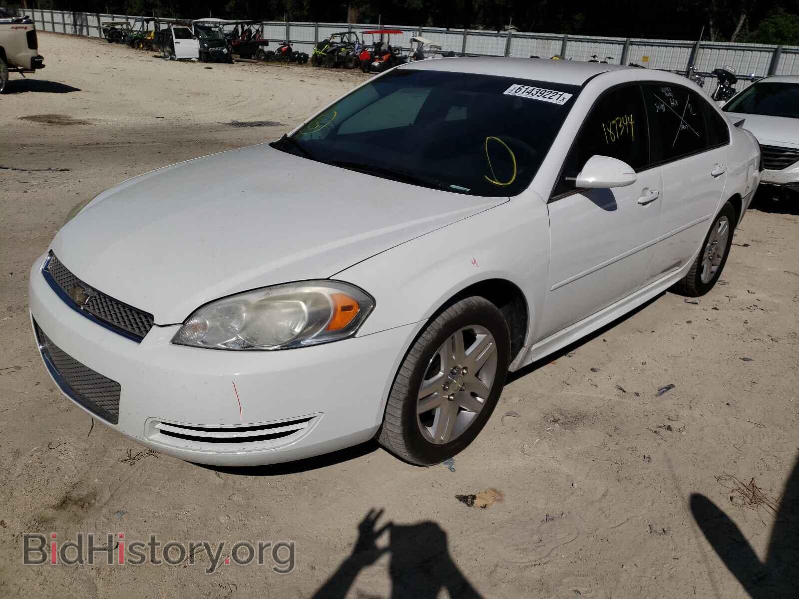 2012 CHEVROLET IMPALA - VIN: 2G1WF5E33C1193013 - Photo 2