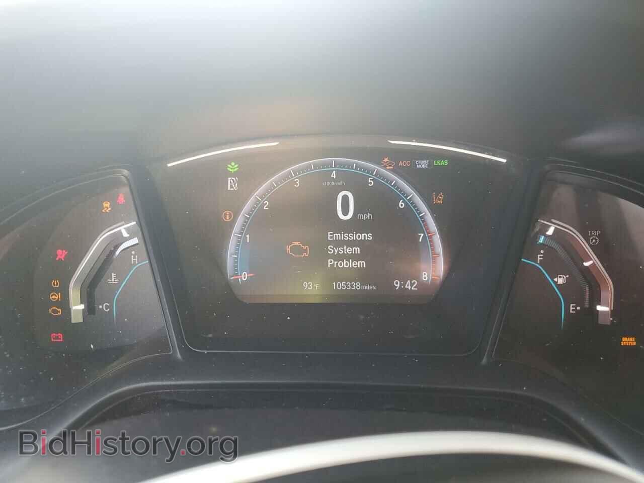 2019 HONDA CIVIC - VIN: 19XFC2F64KE012753 - Фото 9