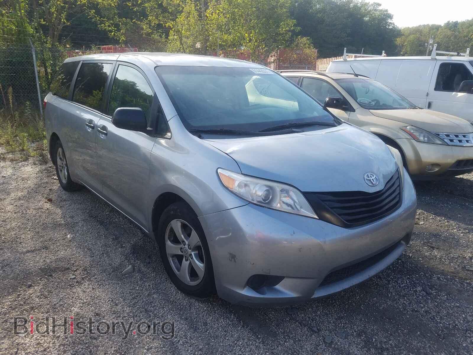 Photo 5TDZK3DCXGS722686 - TOYOTA SIENNA 2016