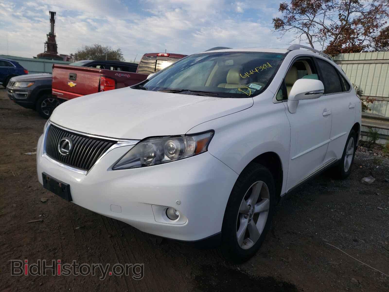 2012 LEXUS RX350 - VIN: 2T2BK1BA0CC147357 - Фото 2