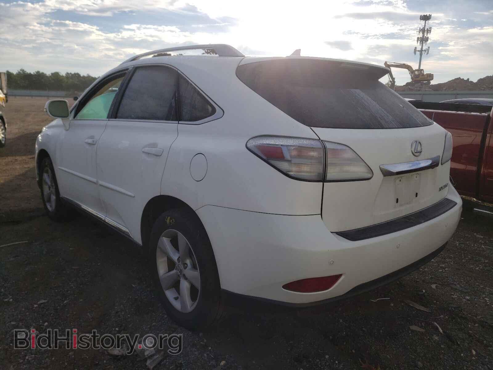 2012 LEXUS RX350 - VIN: 2T2BK1BA0CC147357 - Фото 3