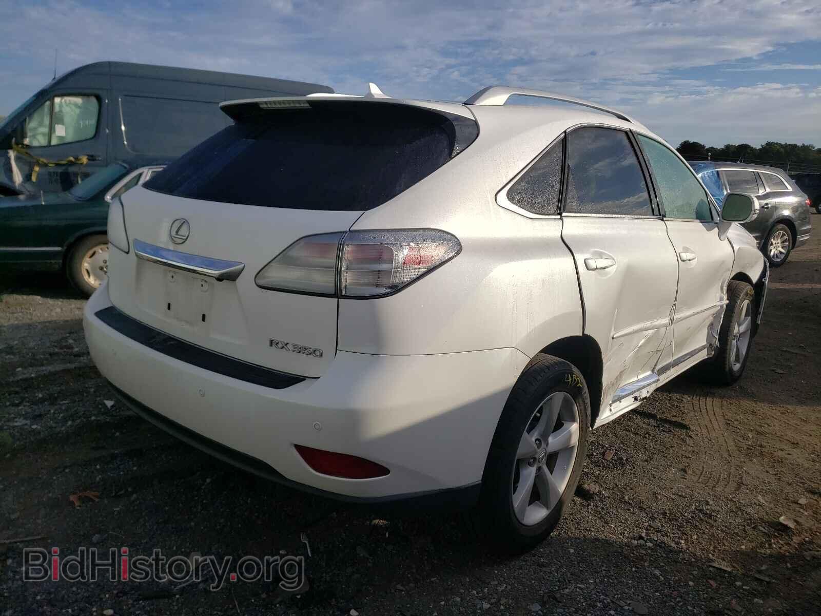 2012 LEXUS RX350 - VIN: 2T2BK1BA0CC147357 - Фото 4