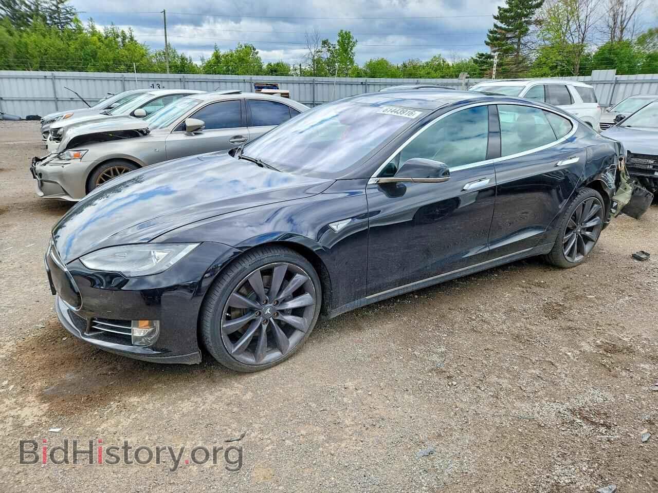 Photo 5YJSA1S26FF096558 - TESLA MODEL S 2015