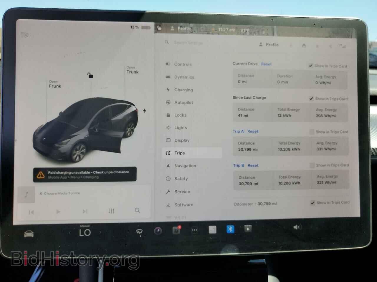 2020 TESLA MODEL Y - VIN: 5YJYGDEE4LF051243 - Фото 9