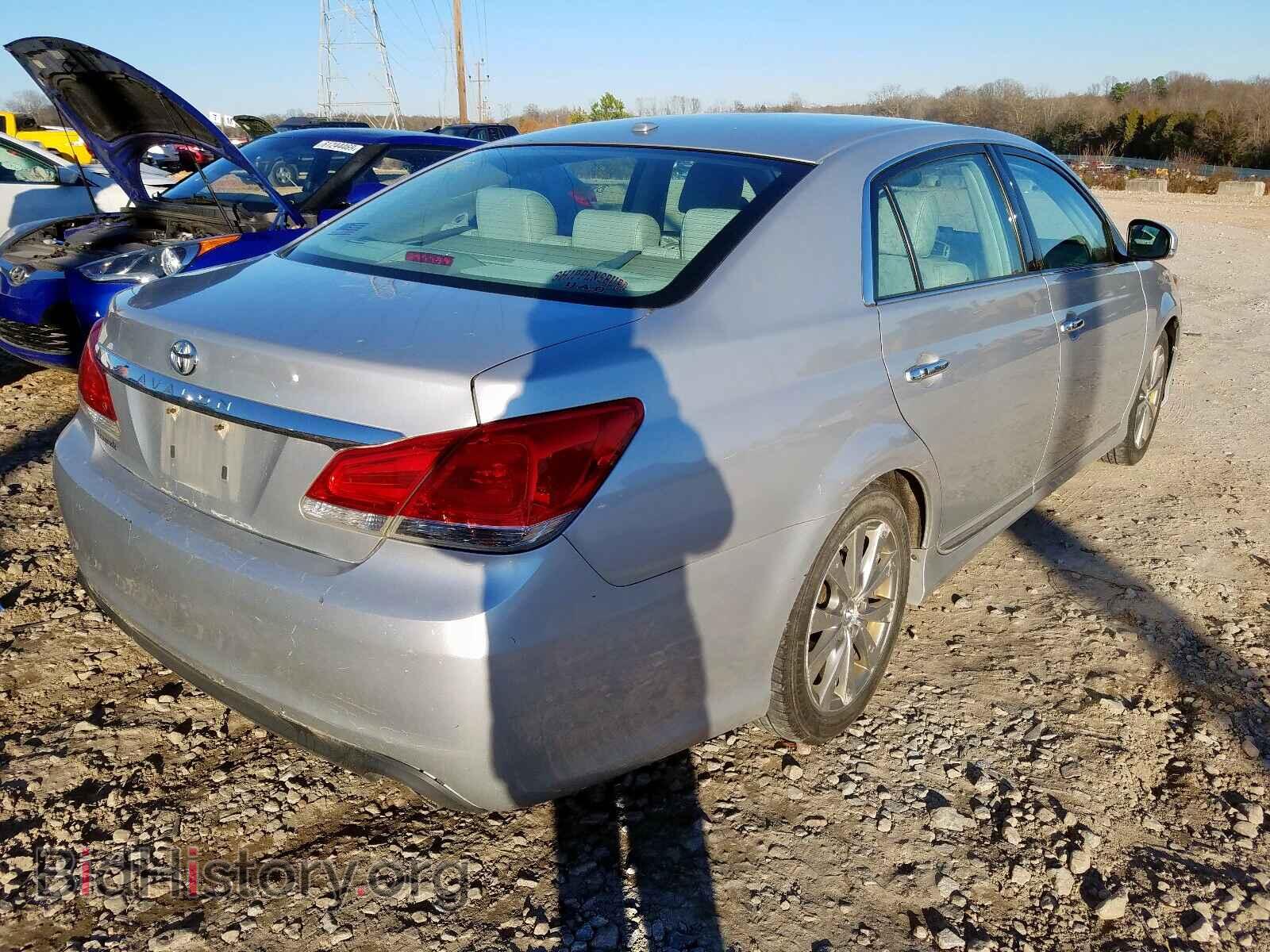 2011 TOYOTA AVALON - VIN: 4T1BK3DB4BU404569 - Фото 4