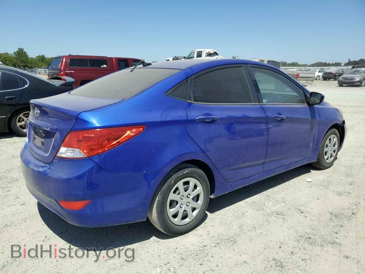 2014 HYUNDAI ACCENT - VIN: KMHCT4AE7EU704357 - Фото 3