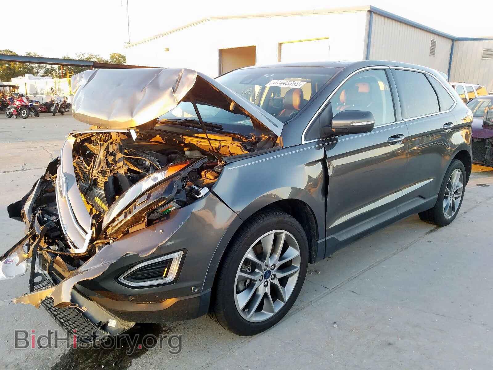 2015 FORD EDGE - VIN: 2FMPK4K80FBB24078 - Фото 2