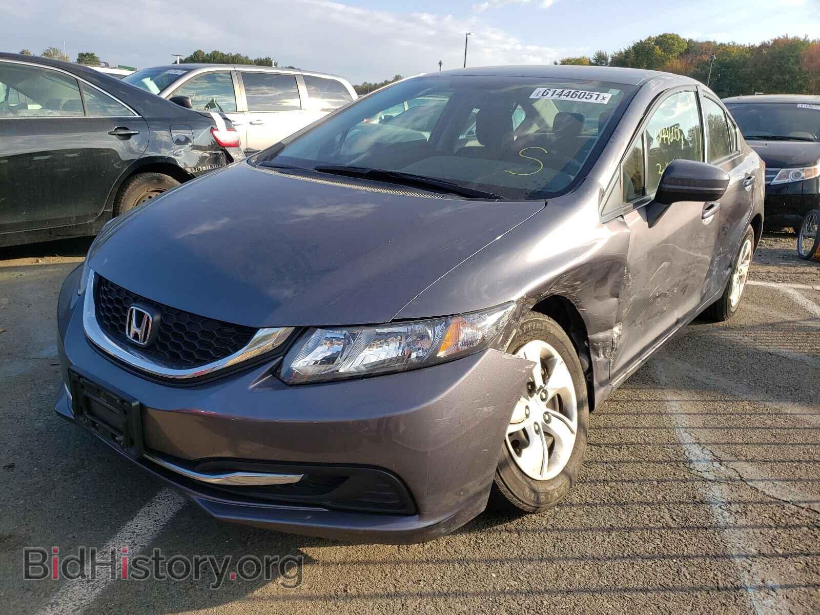 2015 HONDA CIVIC - VIN: 19XFB2F51FE287626 - Фото 2