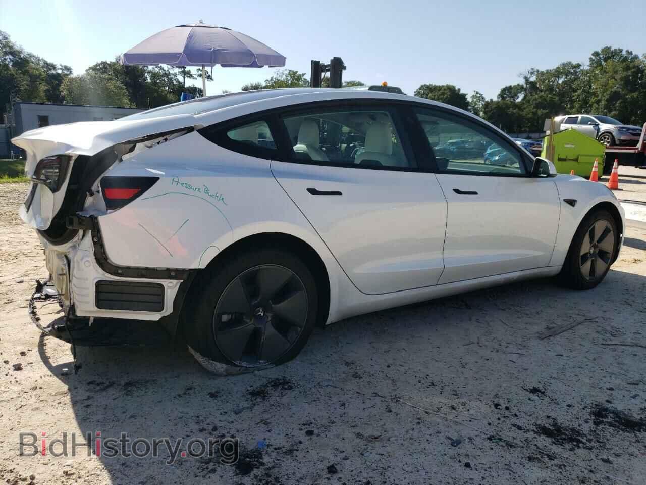 2022 TESLA MODEL 3 - VIN: 5YJ3E1EA3NF330701 - Фото 3