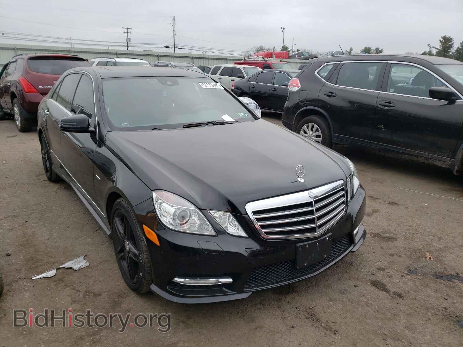 Photo WDDHF9BB6CA560064 - MERCEDES-BENZ E-CLASS 2012