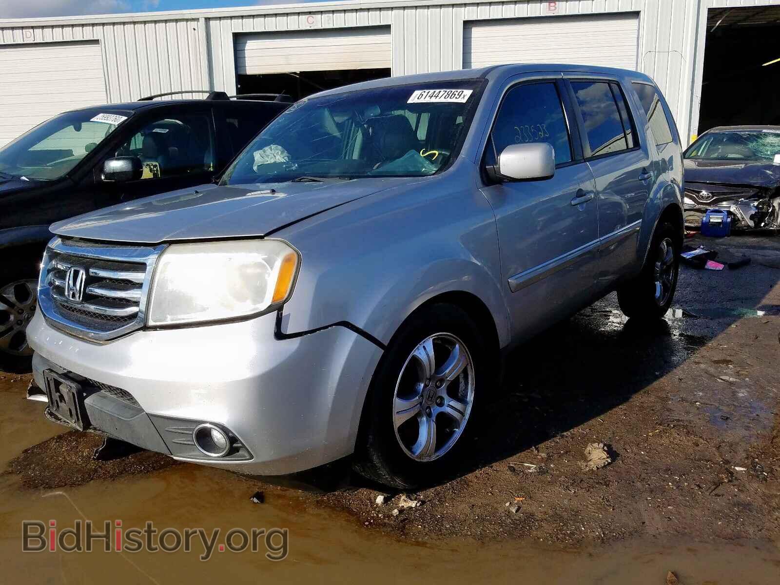 2012 HONDA PILOT - VIN: 5FNYF3H5XCB008955 - Фото 2