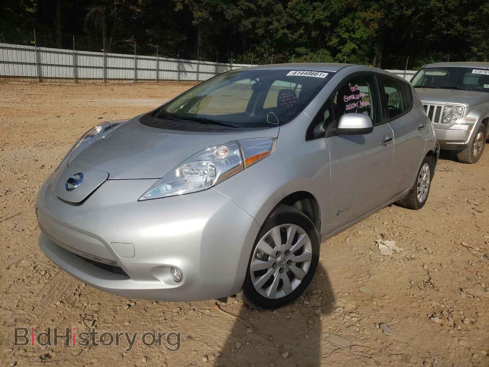 2017 NISSAN LEAF - VIN: 1N4BZ0CP1HC307409 - Фото 2