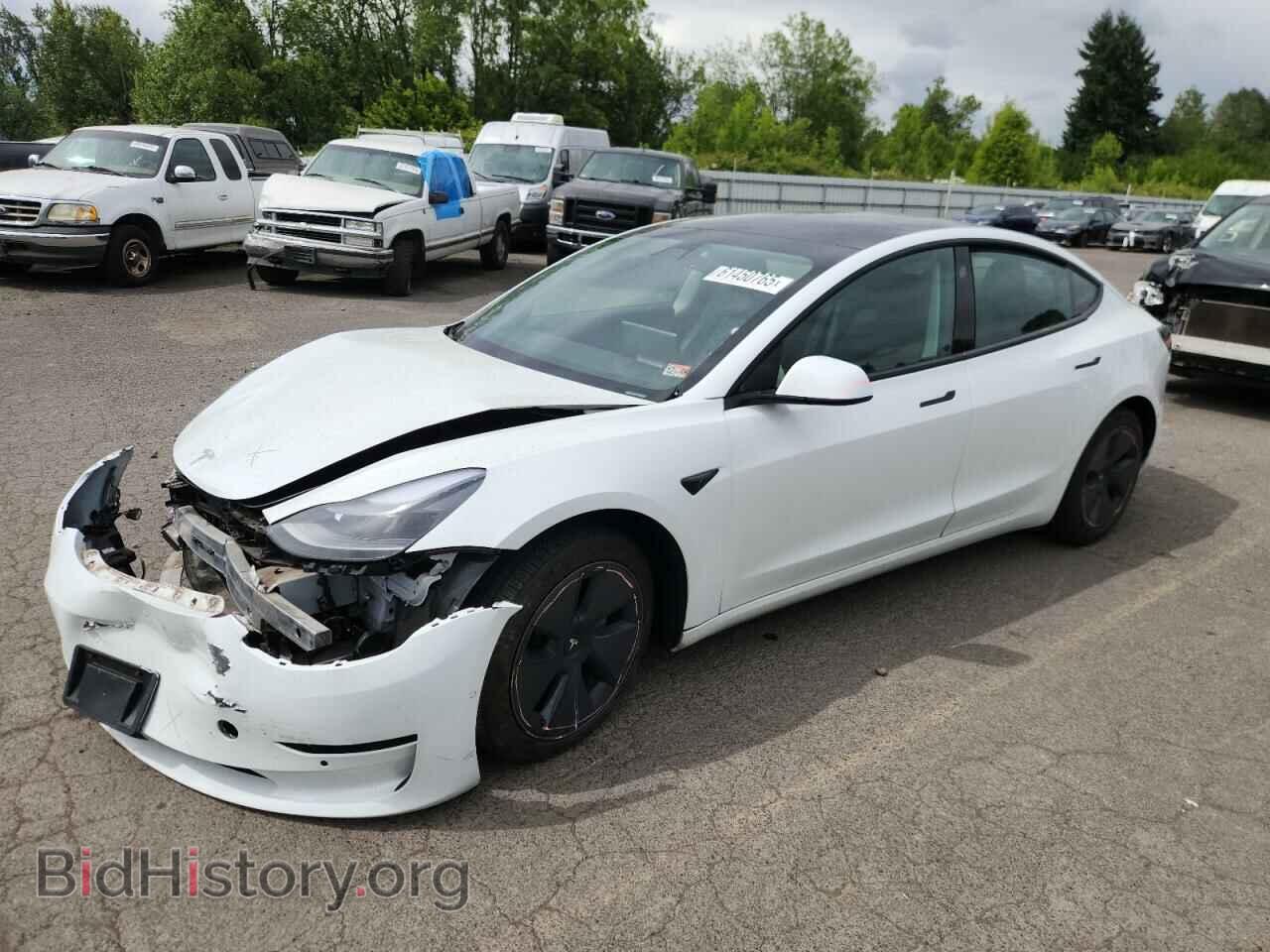 Photo 5YJ3E1EA4MF854809 - TESLA MODEL 3 2021