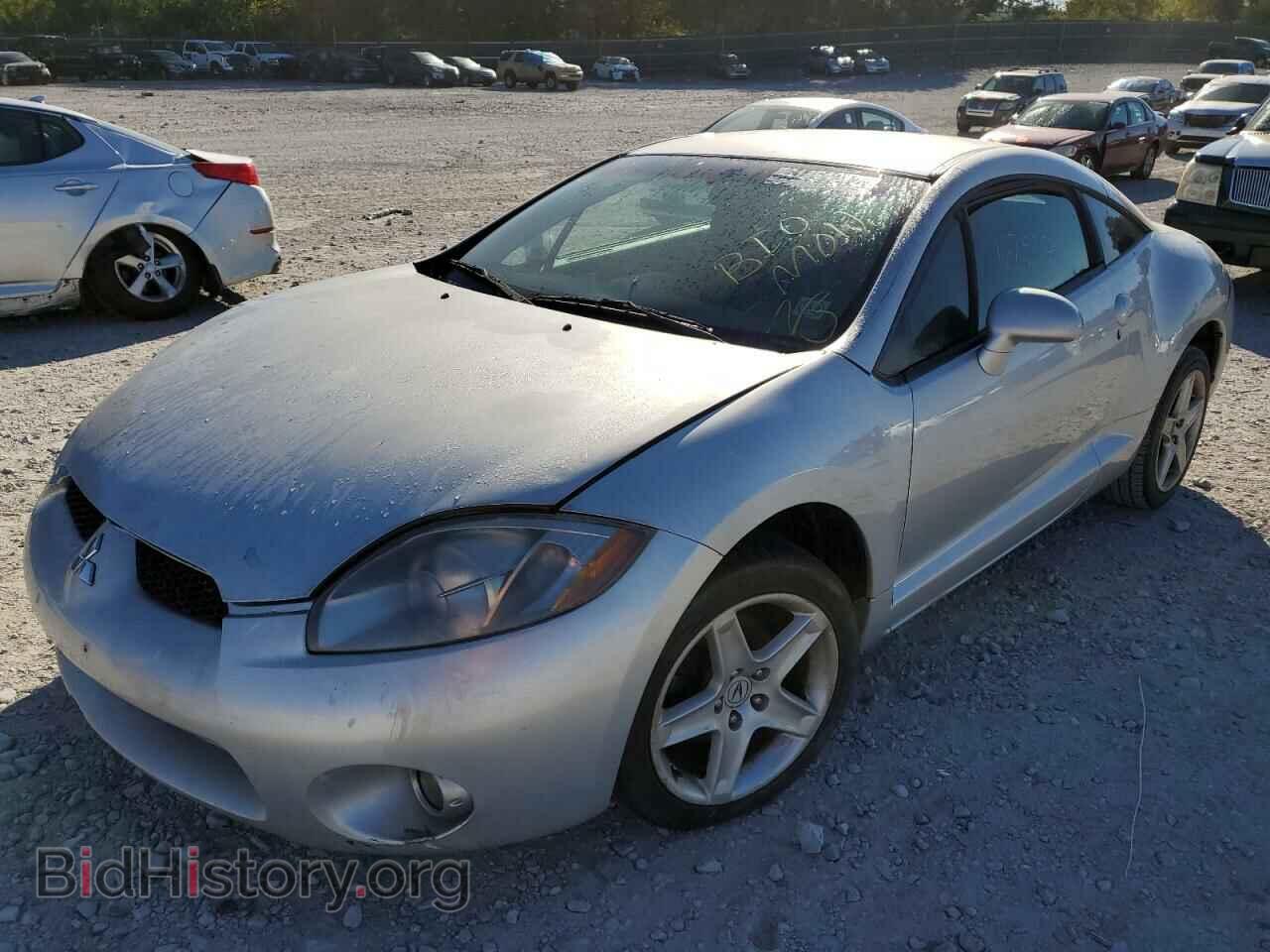 2006 MITSUBISHI ECLIPSE - VIN: 4A3AK34T56E005370 - Фото 2
