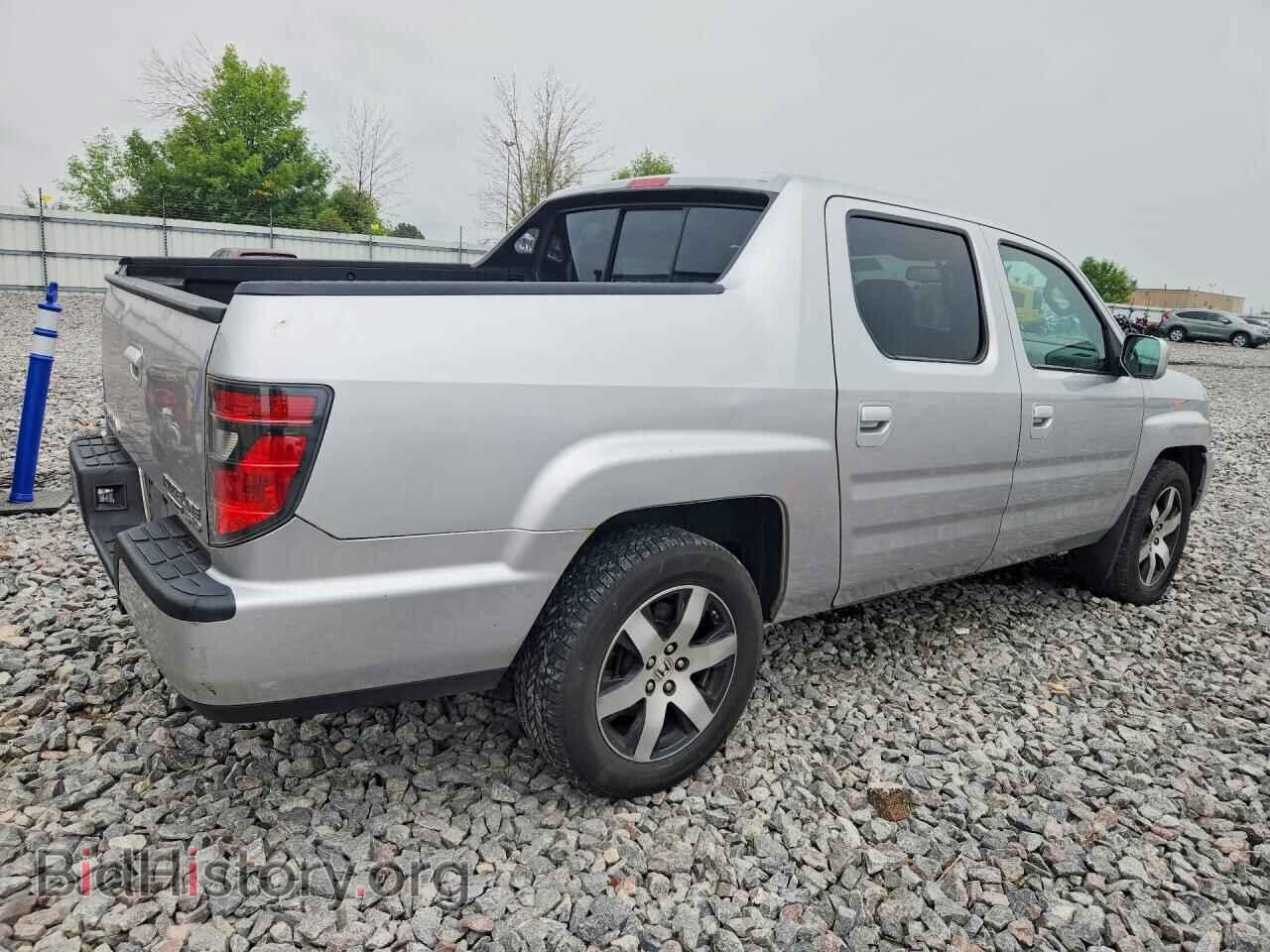 2014 HONDA RIDGELINE - VIN: 5FPYK1F60EB011367 - Фото 3