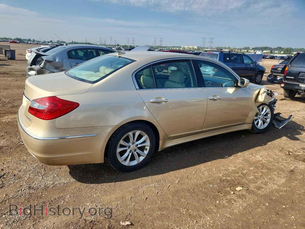 2012 HYUNDAI GENESIS - VIN: KMHGC4DDXCU188836 - Фото 3