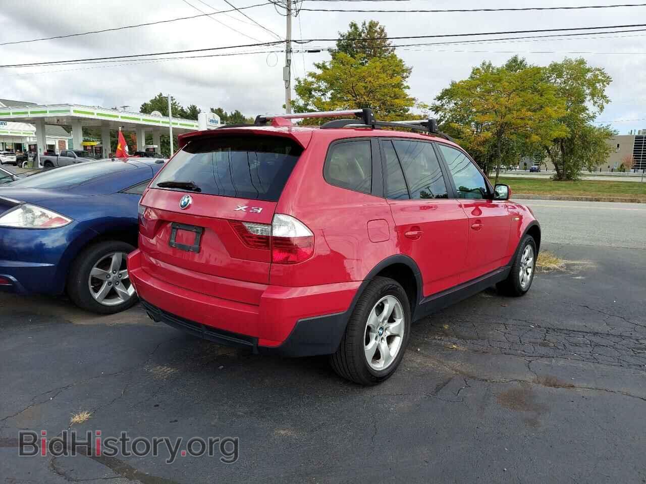 2008 BMW X3 - VIN: WBXPC93468WJ11267 - Фото 4