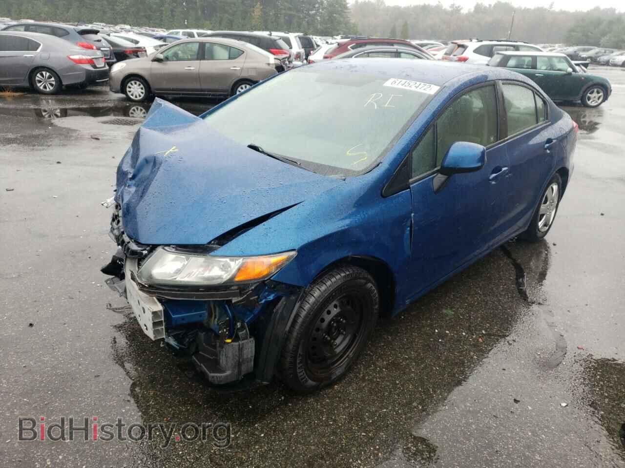 2012 HONDA CIVIC - VIN: 2HGFB2F54CH540424 - Photo 2