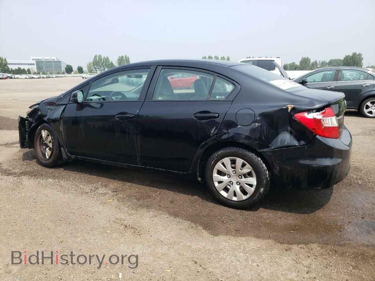 2012 HONDA CIVIC - VIN: 2HGFB2F40CH106847 - Photo 2