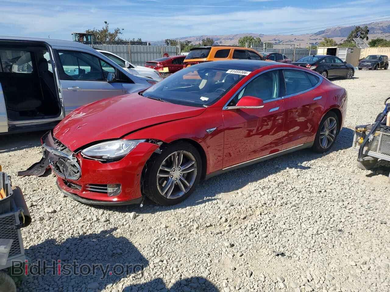 Photo 5YJSA1S12EFP57282 - TESLA MODEL S 2014