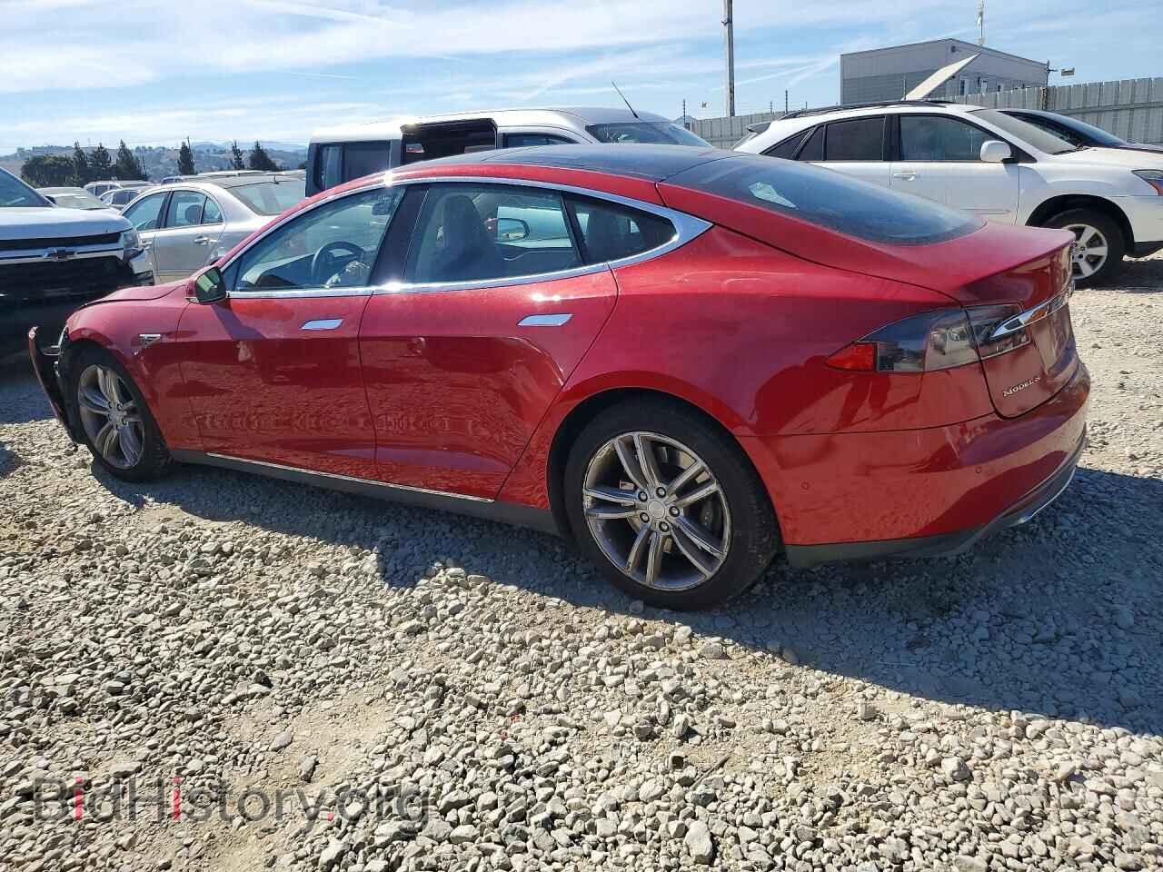 2014 TESLA MODEL S - VIN: 5YJSA1S12EFP57282 - Фото 2