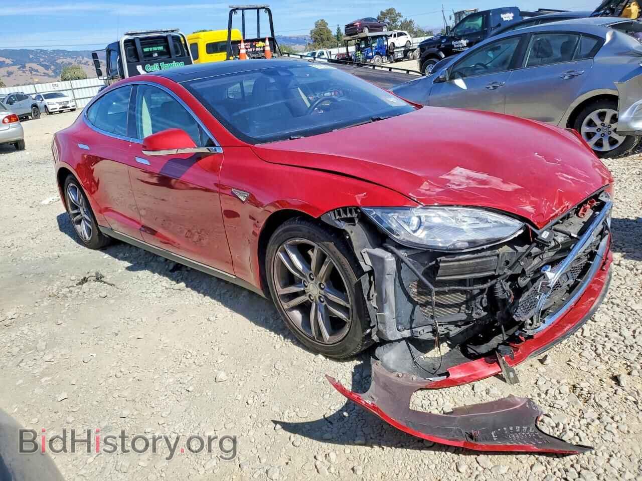 2014 TESLA MODEL S - VIN: 5YJSA1S12EFP57282 - Фото 4