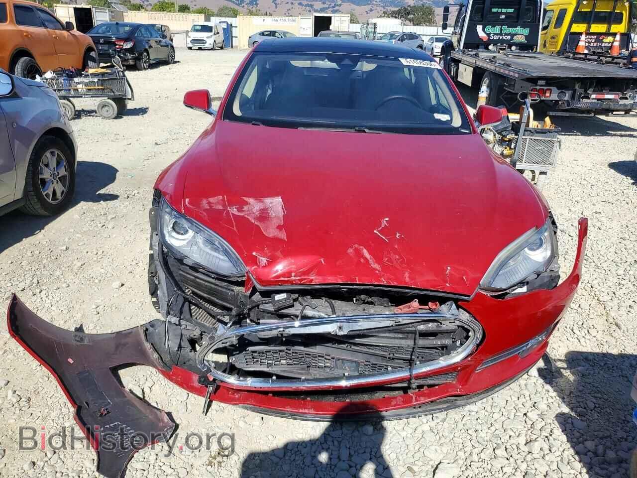 2014 TESLA MODEL S - VIN: 5YJSA1S12EFP57282 - Фото 5