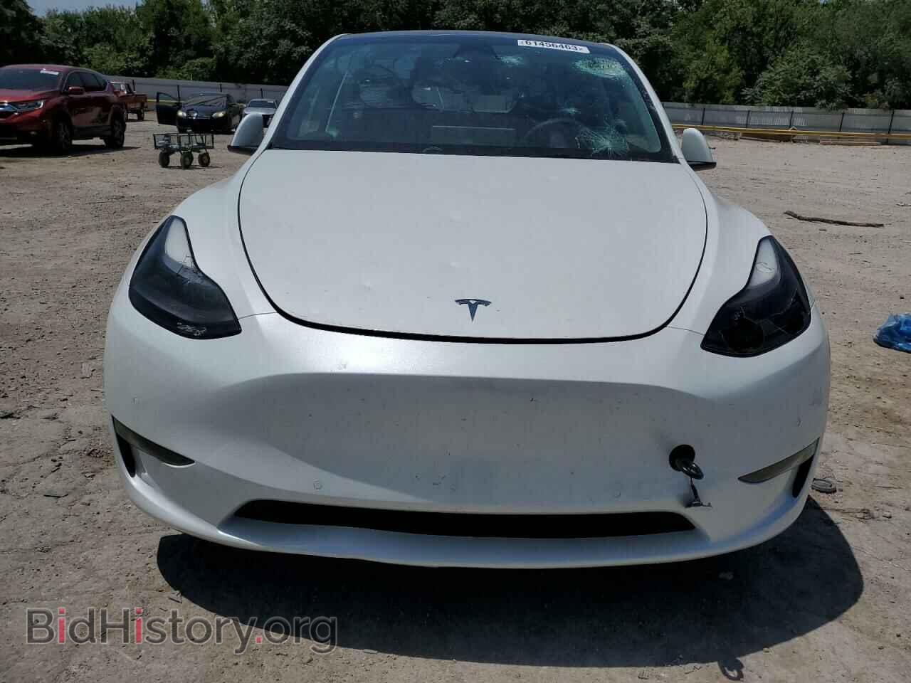 2022 TESLA MODEL Y - VIN: 7SAYGDEF2NF562237 - Фото 5