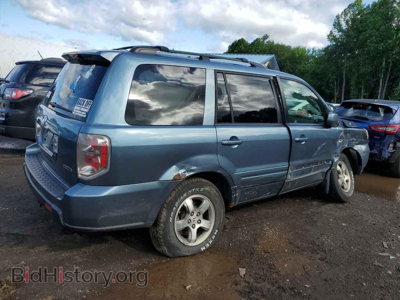 2007 HONDA PILOT - VIN: 2HKYF18507H528092 - Фото 3
