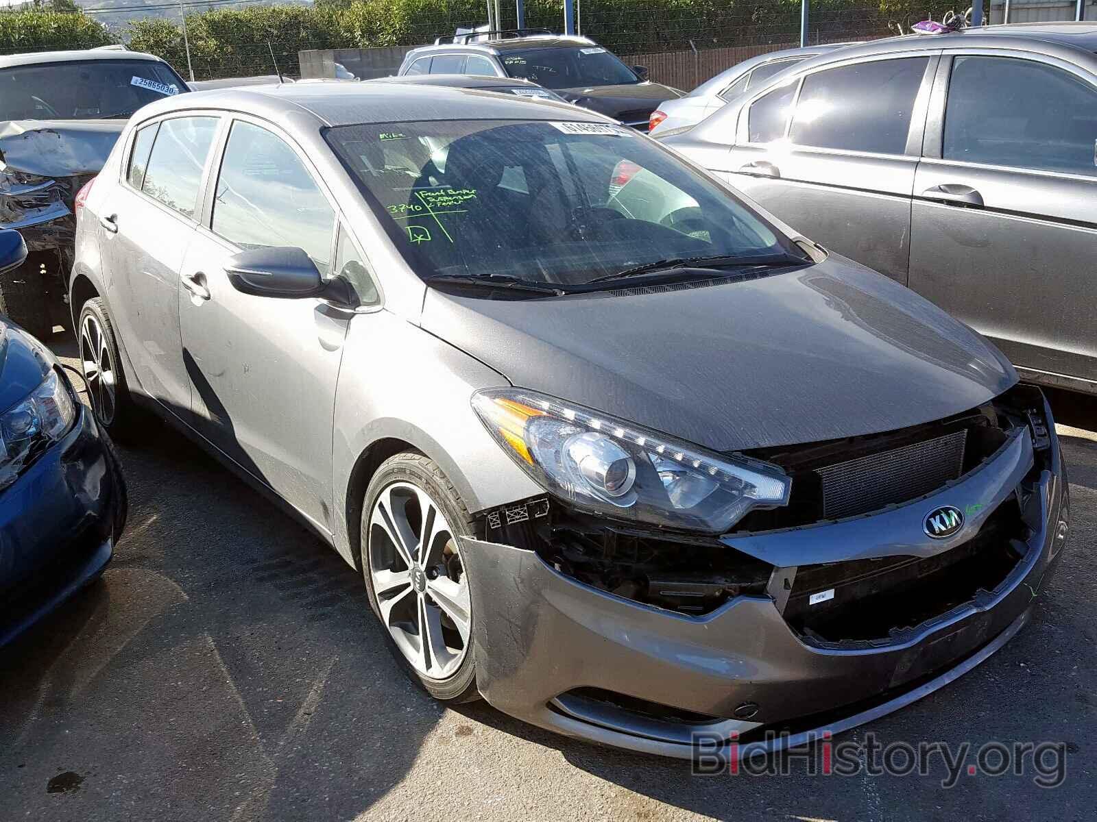 Photo KNAFX5A80G5633695 - KIA FORTE EX 2016