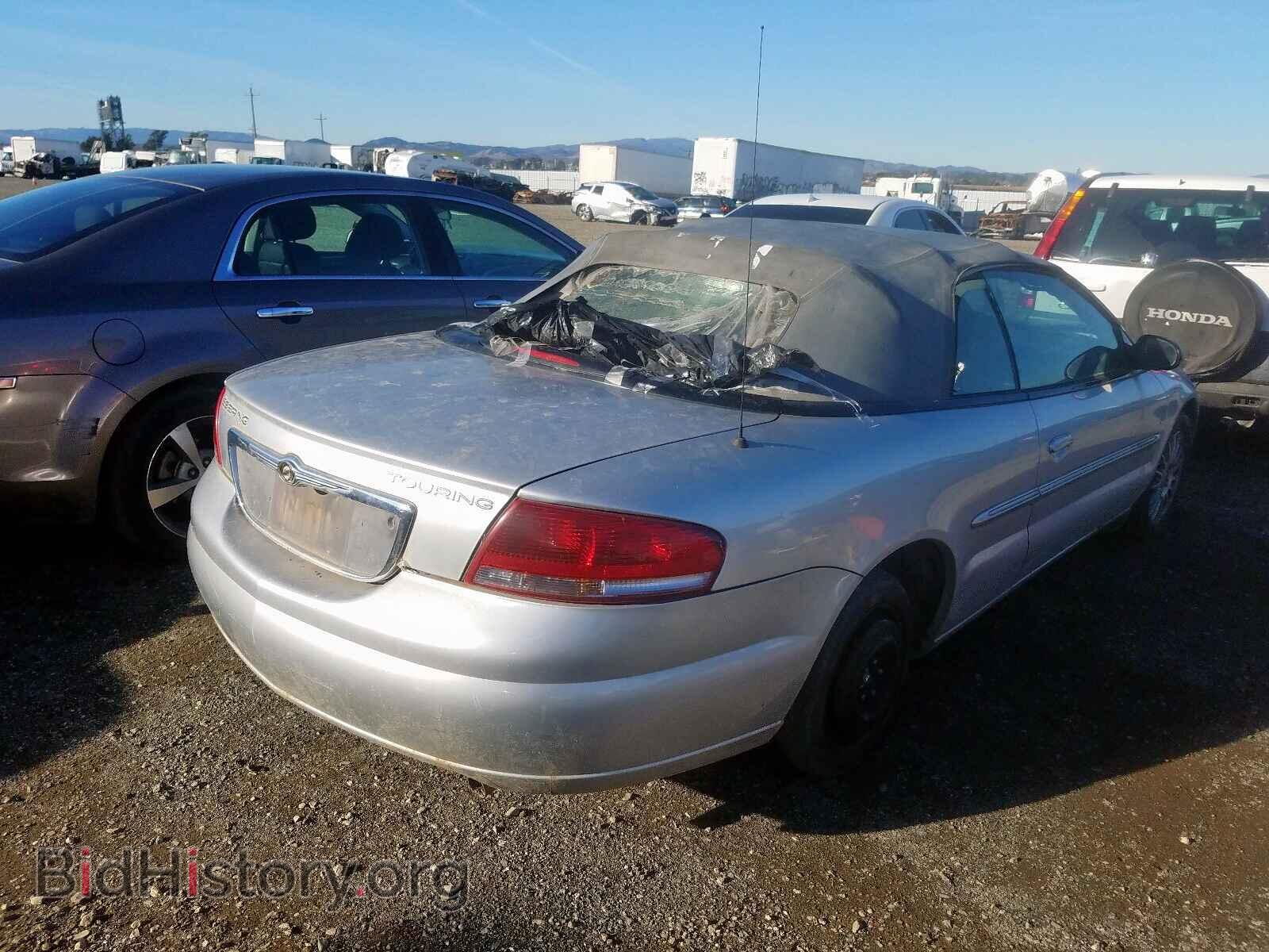 2004 CHRYSLER SEBRING - VIN: 1C3EL55R54N365949 - Фото 4