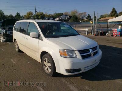 2010 Dodge CARAVAN GRAND CARA, white — VIN 2D4RN5DX0AR139780, Copart