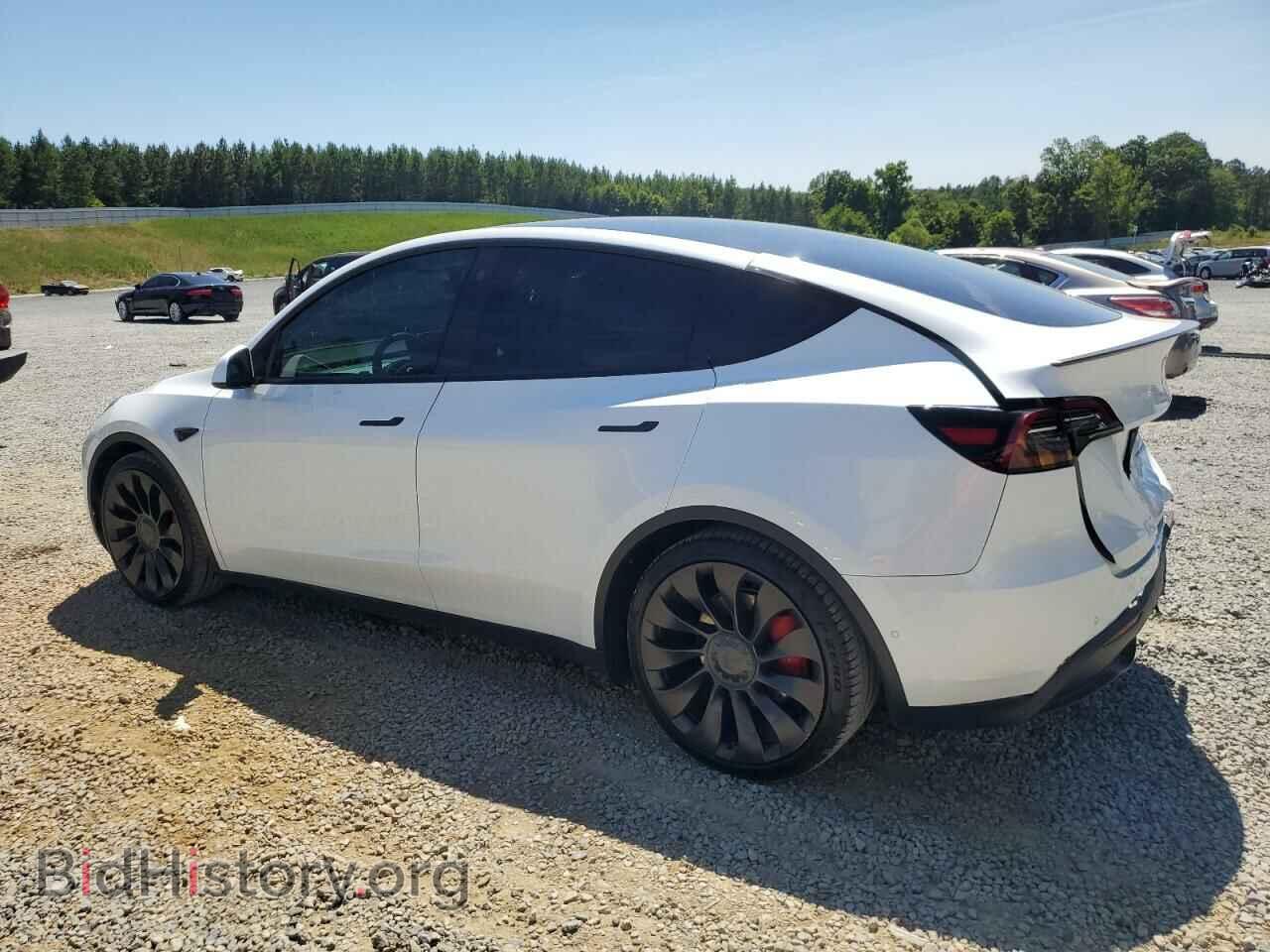 2022 TESLA MODEL Y - VIN: 7SAYGDEF6NF457426 - Фото 2