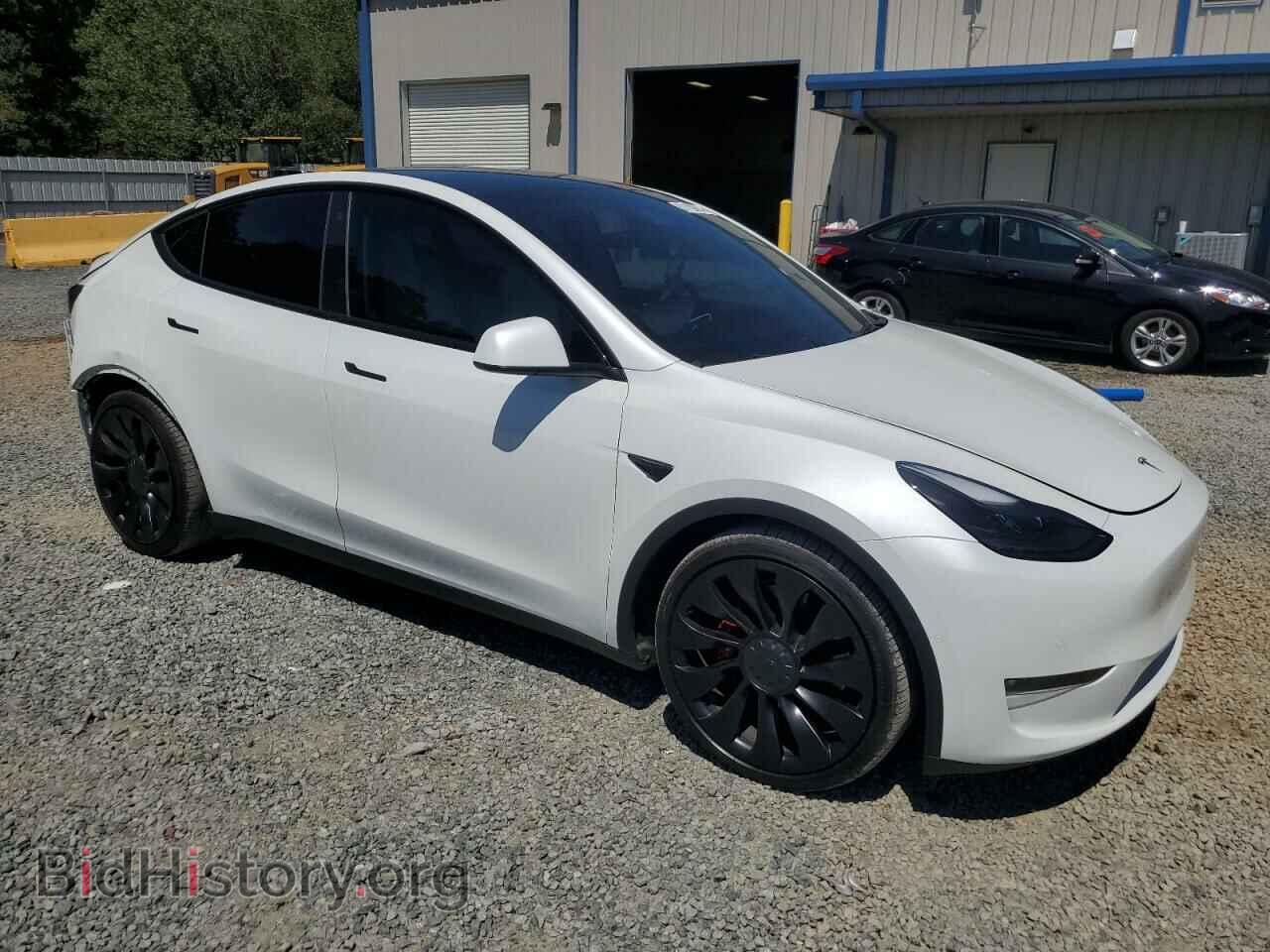 2022 TESLA MODEL Y - VIN: 7SAYGDEF6NF457426 - Фото 4