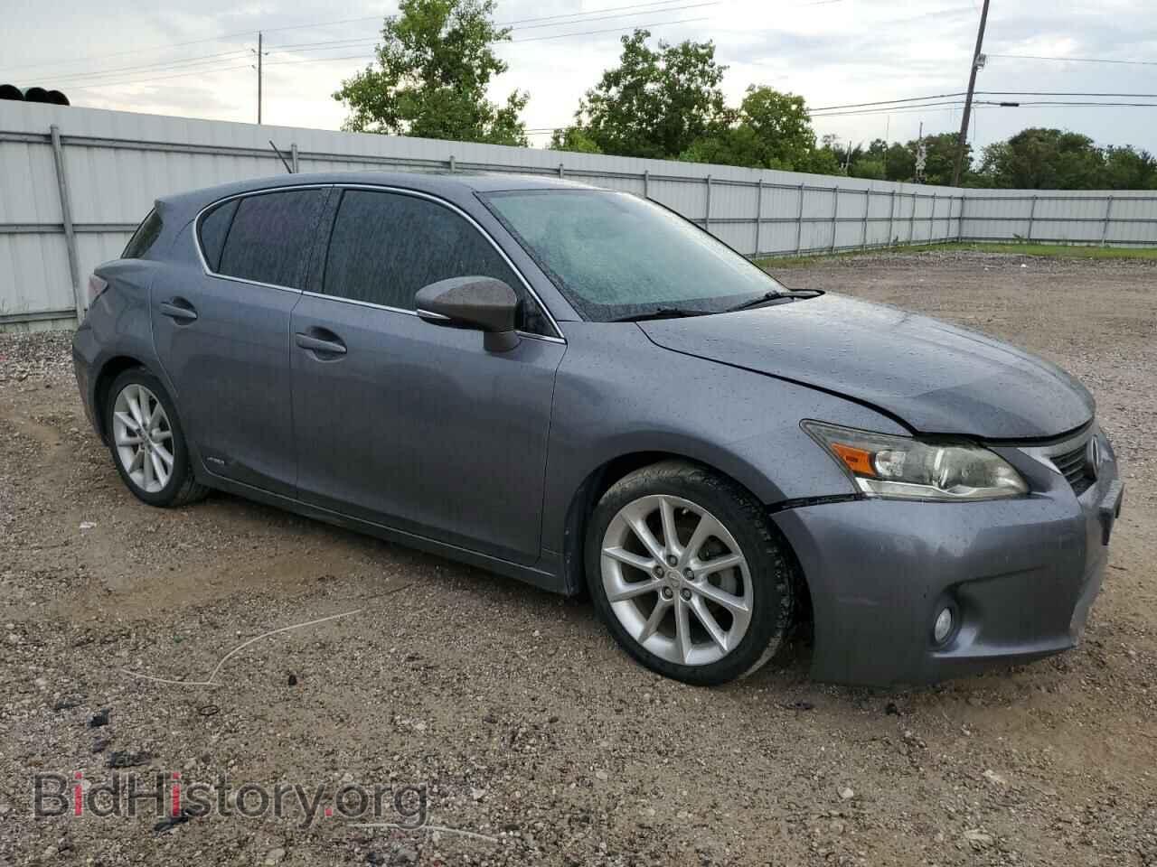 2012 LEXUS CT 200 - VIN: JTHKD5BH7C2109107 - Фото 4
