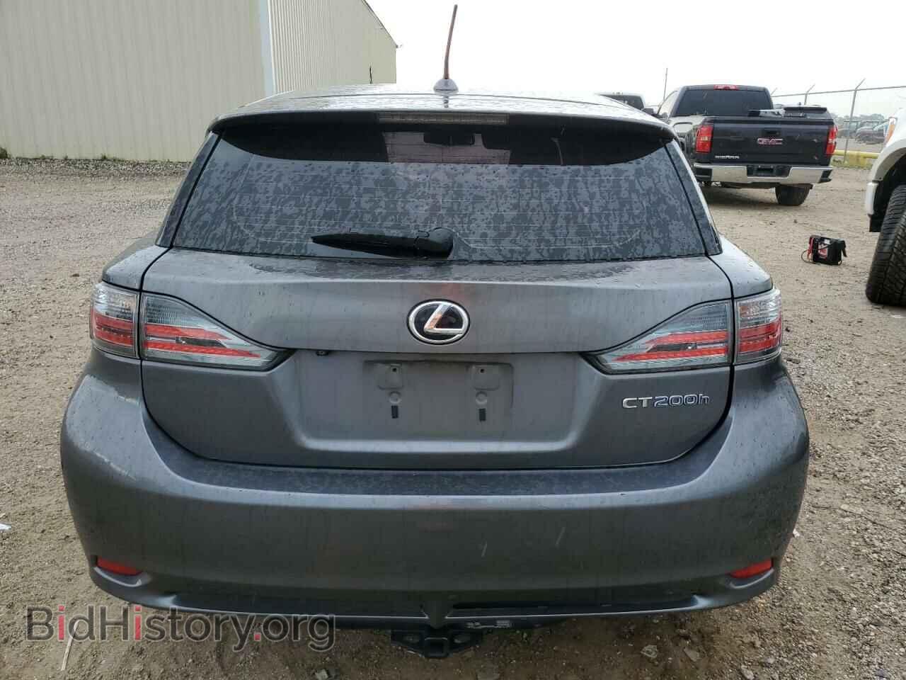 2012 LEXUS CT 200 - VIN: JTHKD5BH7C2109107 - Фото 6