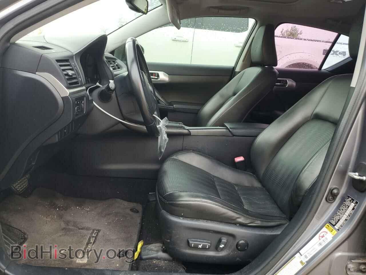 2012 LEXUS CT 200 - VIN: JTHKD5BH7C2109107 - Фото 7