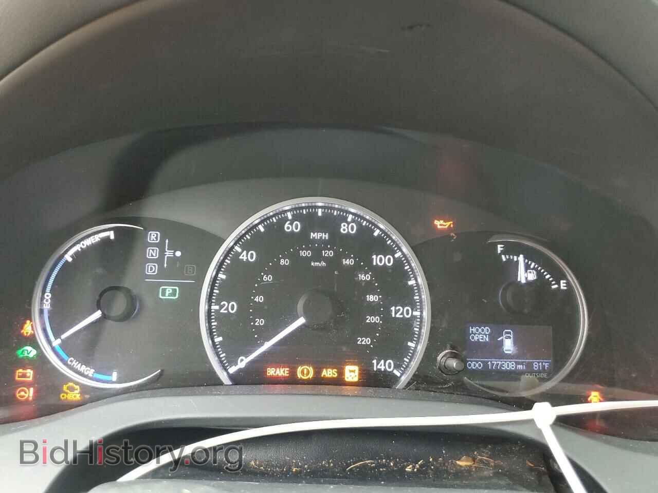 2012 LEXUS CT 200 - VIN: JTHKD5BH7C2109107 - Фото 9