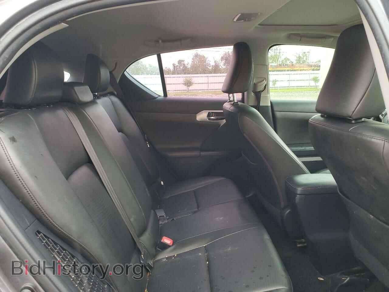 2012 LEXUS CT 200 - VIN: JTHKD5BH7C2109107 - Фото 10