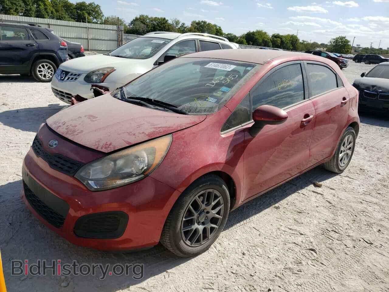 2013 KIA RIO - VIN: KNADM5A36D6262505 - Фото 2