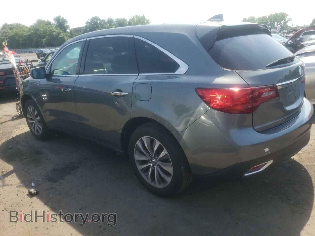 2016 ACURA MDX - VIN: 5FRYD4H43GB032392 - Фото 2